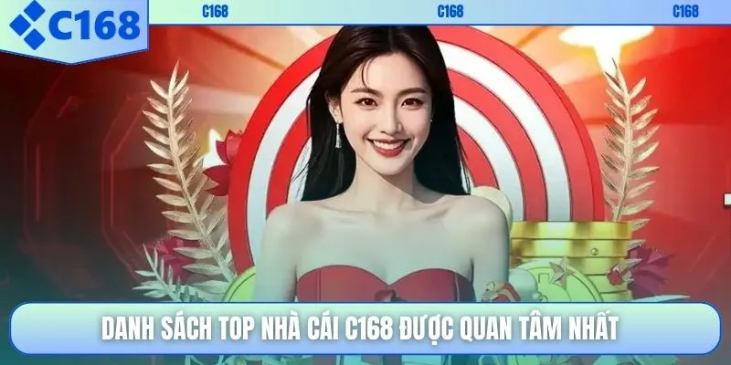 Danh sách top nhà cái C168 được quan tâm nhất